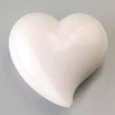 weiß Herz Keramik: 34 127 08 Herz Keramik, 8