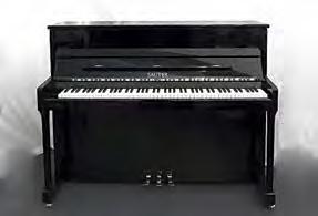 Monat Klavier Neupert 135 schwarz matt, unrevidiert aber gut spielbar, ohne Garantie 1919 1'950 1'390 40