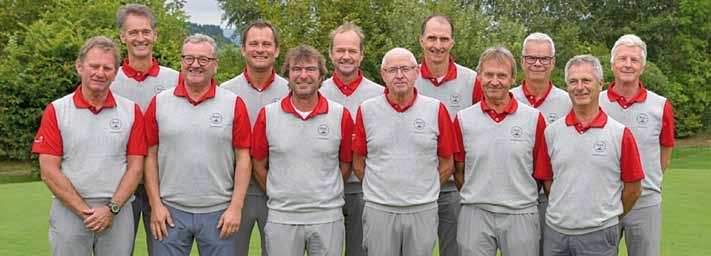 Erfolgreiches Jahr 2017 bei den Aschaffenburger AK50-Golfern in der Hessenliga Aschaffenburger Golfer erspielen bei den Deutschen Mannschaftsmeisterschaften der AK50 Herren den 2.