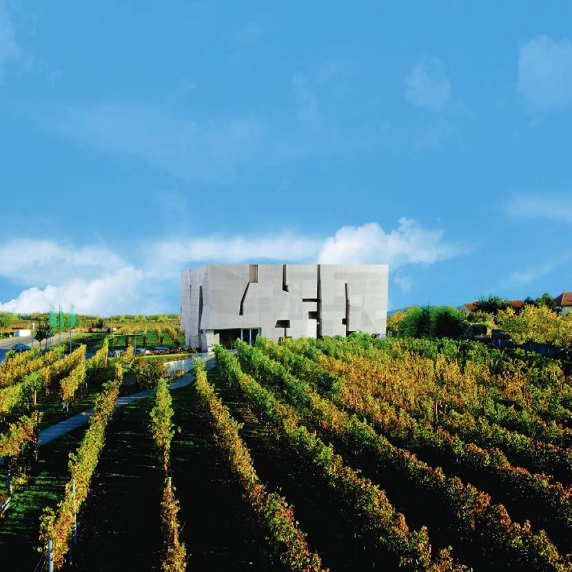LOISIUM WeinErlebnisWelt In der LOISIUM WeinErlebnisWelt in Langenlois, der größten Weinstadt Österreichs, begibt man sich auf die Spur der edelsten Gewächse