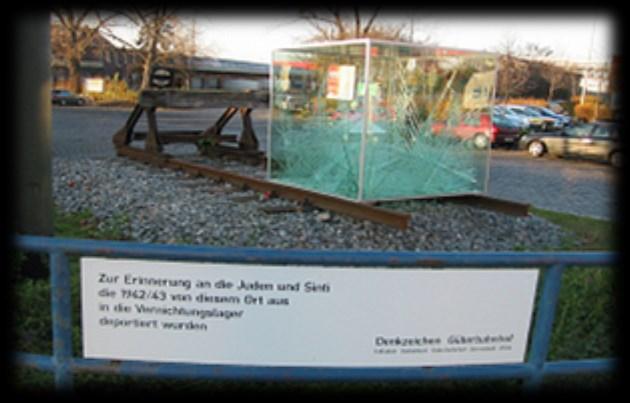 SEITE 6 Denkzeichen Güterbahnhof Darmstadt Im März 2002 hat sich die Initiative Gedenkort Güterbahnhof Darmstadt gegründet.