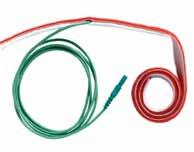 EMG Stimulations- und Aufzeichnungselektroden Erdungselektroden Wiederverwendbare Erdungselektroden mit Klettband Klettband-Erdungselektroden werden in Kochsalzlösung getränkt Einfaches Anlegen und