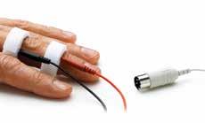 1,5-mm-Buchsenanschluss 1 Paar/Pkg Die meisten EMG-Systeme Wiederverwendbare digitale Ringelektroden mit Klettband Elektroden vor dem Gebrauch in Kochsalzlösung tränken Teilenummer Beschreibung