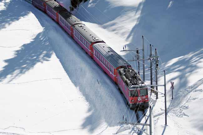 3 PRAXISBEISPIELE 45 Die Partner für das Angebot «Mein Schneesportticket ist auch ein ÖV-Billett» sind neben den beiden federführenden Bergbahnen die Transportunternehmen RhB und Postauto Graubünden