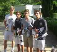 Tennis Siegerliste Clubturnier Jugend 2012