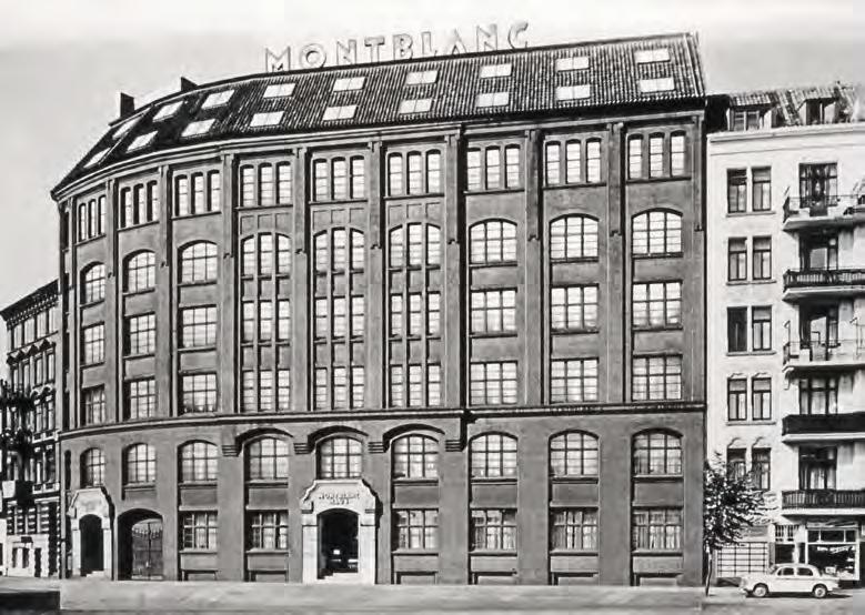 Jahrhundertelange Erfahrung trifft auf zukunftsweisendes Denken In einem auffälligen Backsteingebäude in der Schanzenstraße 75 in Hamburg der Geburtsstadt von Montblanc wurde der erste