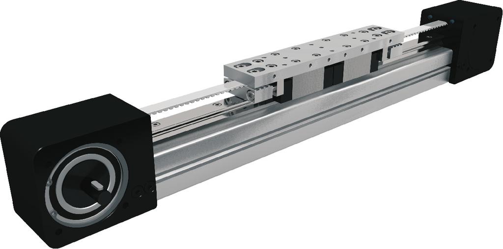 LINEAR UNITS MTJ ECO series / MTJ ECO Baureihe CHARACTERISTICS / EIGENSCHAFTEN MTJ ECO series is a high performance and low cost type of linear unit with a toothed belt drive and zeroclearance Ball
