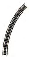 I N N-Gleise mit Schotterbett / Tracks with ballast bed Gebogene Gleise* / Curved tracks* Art. Nr.: 3,40 Art. Nr.: 9122 3,50 Art. Nr.: 9123 3,50 Art. Nr.: 3,70 Art. Nr.: 9127 3,70 R1 R2 Gebogenes Gleis, 45, 8 Stück bilden einen Kreis.