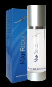 MARRICCO Body Repair Concentrate (50 ml) (Regeneration der Haut) Karin Feller MARRICCO ist aufbauend, spendet gesunde Feuchtigkeit und ist ausserordentlich effizient im Bereich Pflege und