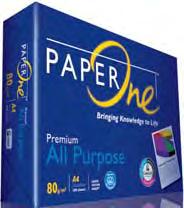 Paper One HOLZFREIE OFFICE-PAPIERE All Purpose Das Premium-Officepapier zum Economy-Preis PaperOne All Purpose ist eine attraktive Option für alle, die höchste Anforderungen an Bedruckbarkeit,