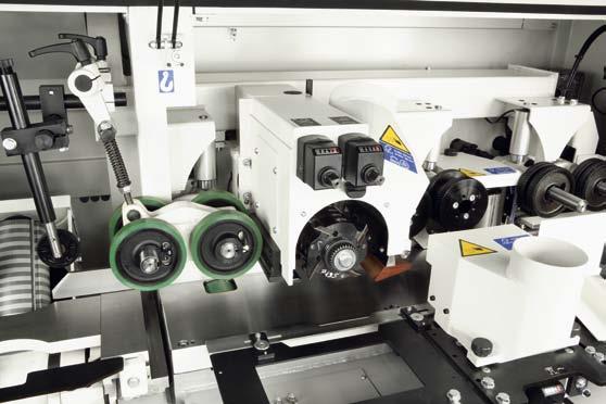Verstellgetriebe (1) Mit diesem Getriebe wird die Vorschubgeschwindigkeit des in Bearbeitung befindlichen Werkstücks dem Material und der zu erzielenden Oberflächenfertigung entsprechend reguliert.