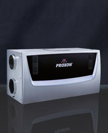 PROXON FWT-Serie Frischluft-Wärmetechnik als Premiumsystem Zentralgeräte für die Wandaufhängung