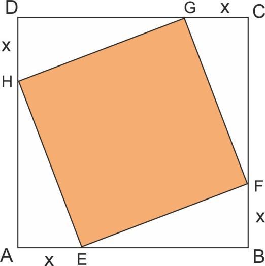Welche Werte sind für x sinnvoll? b) Berechne die Seitenlänge des kleinsten Quadrates und gib seinen Flächeninhalt an. 8. Gegeben ist ein Quadrat ABCD mit AB < 10.