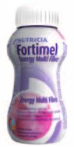36 3.4 Fortimel Energy Multi Fibre verordnungsfähig kcal Eiweiß 308 12 g 4,6 g PER 200 ml Fortimel Energy Multi Fibre hochkalorisch (1,5 kcal/ml) mit prebiotischer Ballaststoffmischung mf6 3