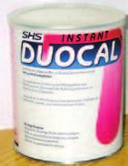 7.5 Duocal / Duocal MCT verordnungsfähig bei speziellen Indikationen 55 Duocal eiweißfreies, elektrolytarmes Milchersatzprodukt in Pulverform geringe osmot.