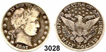 ...Vorzüglich** 500,- 3024 5 Dollars 1895, Philadelphia GOLD (7,51g FEIN).