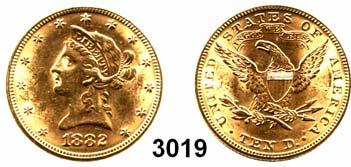 .. Sehr schön 80,- 3018 5 Dollars 1881 Philadelphia. GOLD (7,51g FEIN).