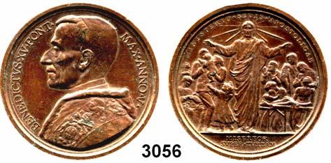 1878 1903 3055 Bronzemedaille 1893 (Giov. Giani, Rom). Widmung der Orden der Dominikaner und Franziskaner. Brustbild links.