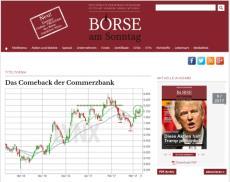 Alles über die Börse, Aktien und Märkte vom Online-Pflichtblatt der deutschen Börsen Factsheet BÖRSE am Sonntag boerse-am-sonntag.