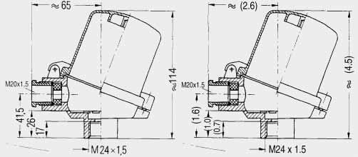 24 inch) Außendurchmesser Verschlussschraube aus Stahl) Anschlussköpfe für Niederdruck- und Hochdruck-,