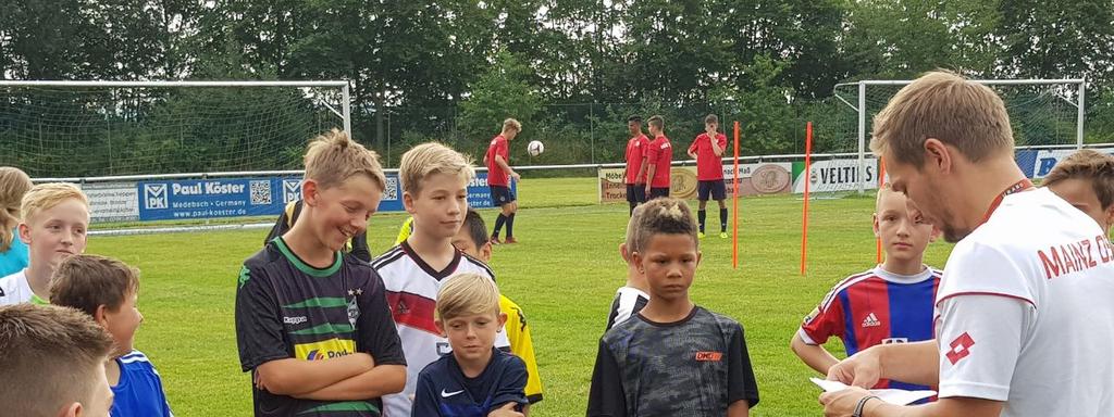 Kids-Training mit der U-17 von Mainz 05 Am 19.