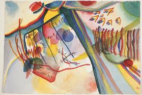 Wassily Kandinsky, Ohne Titel (Komposition), 1919, Aquarell auf Papier,