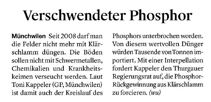 Thurgauer Zeitung, 31.10.