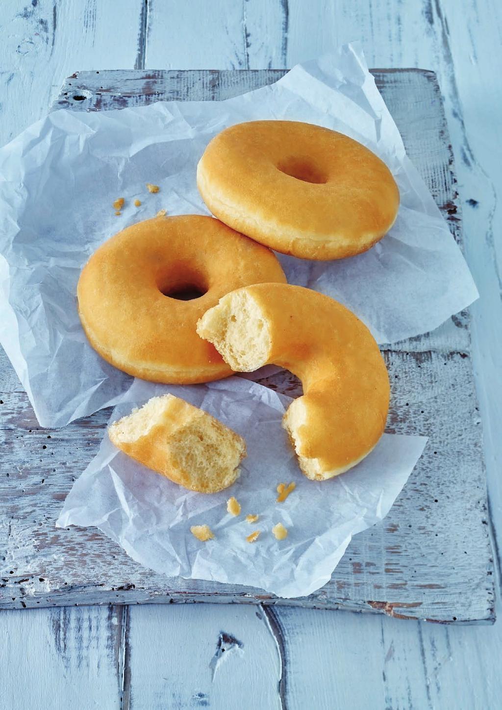 Rund um den Donut Sie sind vielseitig in Geschmack und Veredelung, handlich und für alle Altersgruppen ein Genuss: Donuts bereichern das Sortiment eines jeden Backbetriebs.