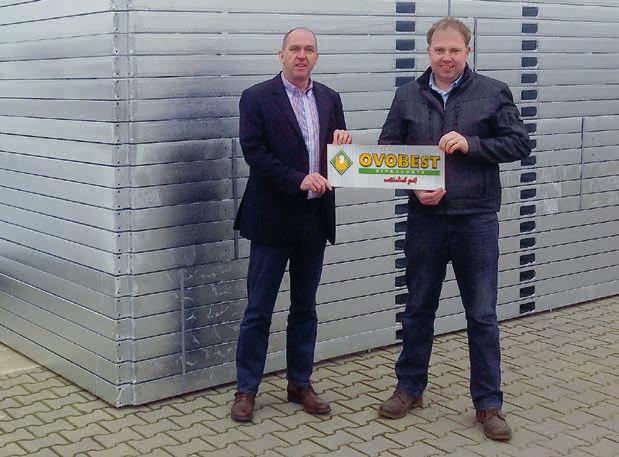 Bernhard Schneppe, Geschäfts- Kühlbedingungen eine führer der OVOBEST Eiprodukte GmbH & Vielzahl von Eiern beher- Co. KG. Bei einem Großteil der verarbei- bergen kann.
