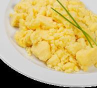Hähnchenbrust Kartoffelkroketten Erbsen und Möhren "naturell" 2125kJ / 508kcal, Fett 21,4g, gesättigte Fettsäuren