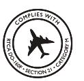 Akku Gleichstromadapter Wechselstromadapter Netzkabel für Nutzung im Flugzeug (nicht im Lieferumfang enthalten)