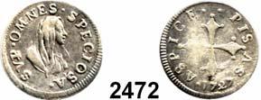 1/2 Piaster 1676, Florenz. 15,36 g.
