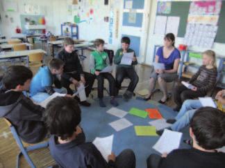In diesem Jahr unterrichten sechs Studenten vom Lehrstuhl Deutsch als Zweitsprache 30 Kinder in fünf Gruppen.