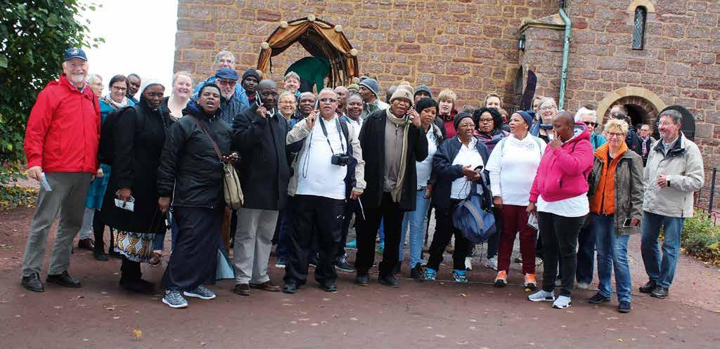 Johannesburg: Im Oktober war wieder eine Gastgruppe aus dem