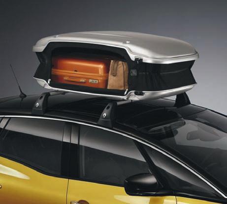 einer Dachbox und somit die Erweiterung der Transportkapazität Ihres Sénic. Die Originalteile von Renault entsprechen hinsichtlich Sicherheit und Haltbarkeit strengsten Anforderungen.
