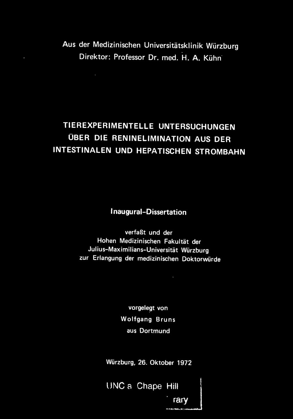 STROMBAHN Inaugural-Dissertation verfal!