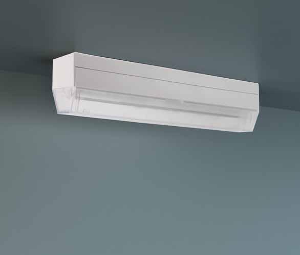 Wand, Decke, Wandausleger -5 bis +40 C Compact plastic luminaire witrh ERT-LED for universal mounting for the lighting of escape and rescue routes according to DIN EN 60598-1, DIN EN 60598-2-22 and