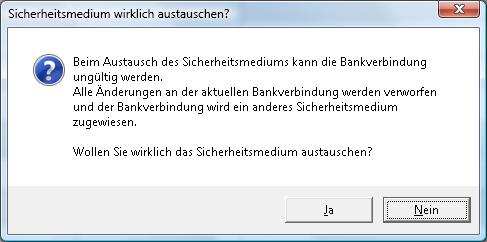 ACHTUNG: Setzen Sie sich bitte mit Ihrem Bankberater in Verbindung, wenn Sie einen Versionsstand kleiner 5.0 verwenden und kein Update erhalten! 2.
