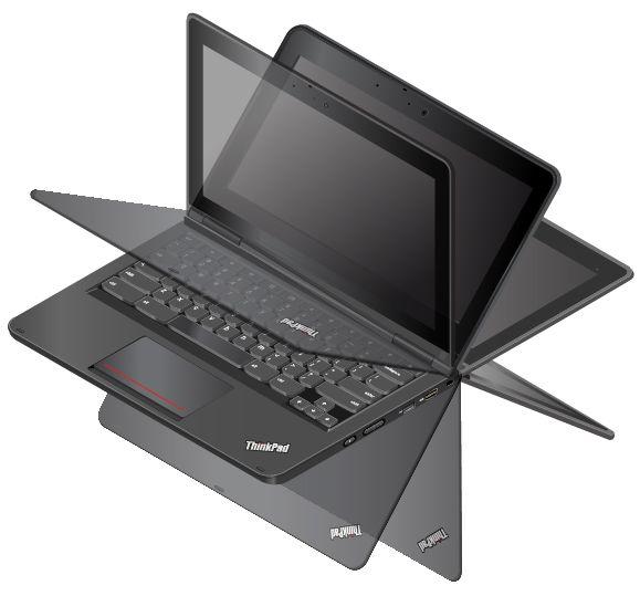Benutzung des ThinkPad Yoga 11e Chromebook in verschiedenen Modi Das ThinkPad Yoga 11e Chromebook verfügt über verschiedene Modi und bietet einige Tablet-Funktionen, die Ihnen dabei helfen, flexibler