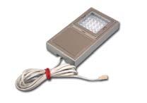 Vario LED Schwenkbare LED-Unterbauleuchte Artikel-Nr. Bezeichnung Abbildung Hinweis Gewicht ca. 610 009 602 06 Vario LED 2W (25 LED) ww chrom-matt Lichtfarbe ww (warm weiss) ca.