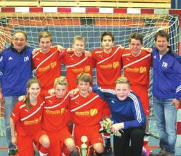 Bezirk Hannover Überraschungssieger: Die C-Junioren der SG Mandelsloh/ Ma.-W./Mecklenhorst haben in Neustadt die Futsal-Bezirksmeisterschaft gewonnen.