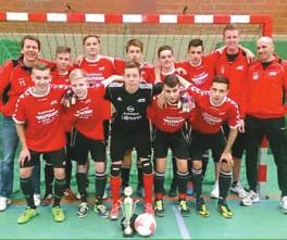 Die Frauen des PSV Grün-Weiß Hildesheim haben die erste Futsal-Bezirksmeisterschaft gewonnen.