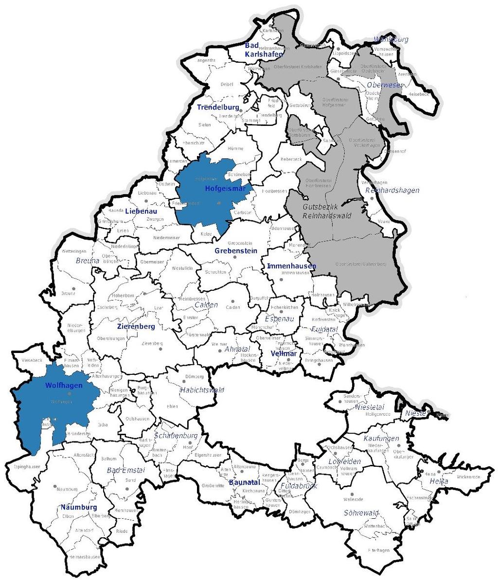 Gymnasien/Gymnasiale Oberstufen Albert-Schweitzer-Schule, Hofgeismar Wilhelm-Filchner-Schule, Wolfhagen Georg-Lichtenberg-Schule, Kassel Herderschule, Kassel