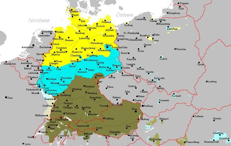 Frage für 300 Welche der Dialekte ist nicht charakteristisch für Schleswig-Holstein? http://commons.wikimedia.