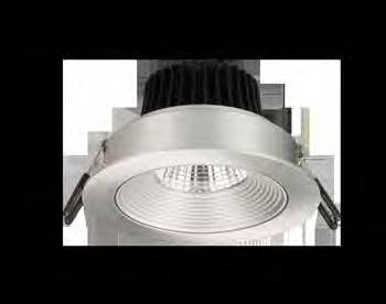LED Einbauspot Ava Fakten Vorteile Hocheffiziente LED Lichtquelle Warmweiße Lichtfarbe Einfache Installation Schwenkbarer Reflektor 0-25 auch für IP44 Dimmbar Energieeinsparung von bis zu 80% im