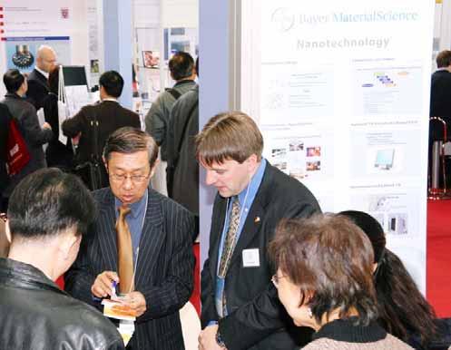 Neben SDB: Teilnahme an Messen, Konferenzen & Foren Nanotech