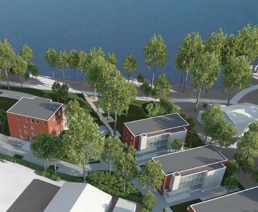 Wohnen am templiner See Die Wohnanlage Innen und Außen In exklusiver Lage direkt am Templiner See entstehen 5 Häuser mit insgesamt 46 modernen Wohnungen.