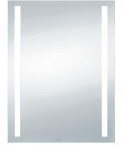 Badspiegel Standard rund (Altbau) & Standard eckig (Neubau) Badspiegel ohne Beleuchtung Länge: 1200 mm Breite: 1000