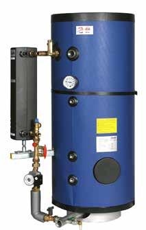 Durchfluss-System Für den kontinuierlichen Warmwasserbedarf ThermoDual FLS Steht ausreichend Heizenergie für die Trinkwassererwärmung zur Verfügung, so eignet sich der Einsatz eines reinen
