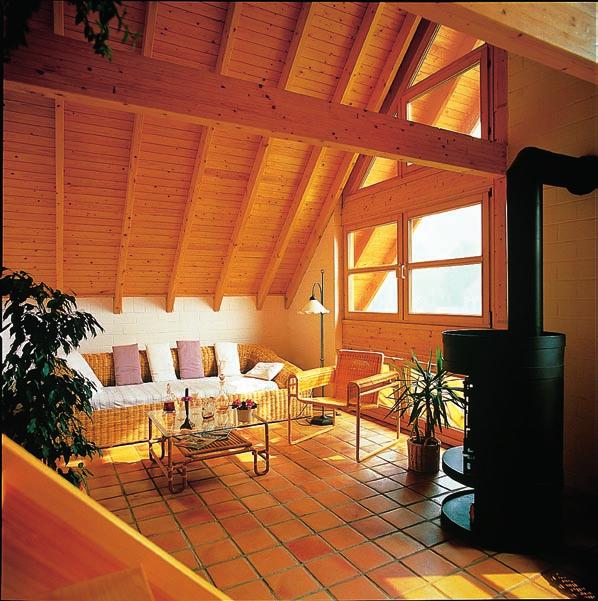 Vielfältige Ansprüche eröffnen vielfältige Freiräume Am Steildach sind so viele funktionale Aspekte zu beachten wie bei keiner anderen Dachform.